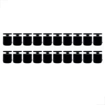Prolongador Preto Aco Inox 304 Ajustável Guarda Corpo 20un
