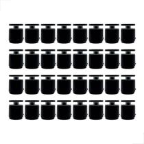 Prolongador Preto Aco Inox 304 Ajustável Guarda Corpo 60un