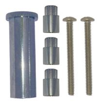 Prolongador Registro 16 Estrias P/ Deca Docol Cromado 30mm