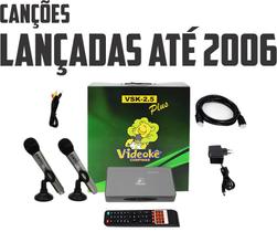 Promo Aparelho Videokê Vsk2.5 Plus Com 2.932 Canções