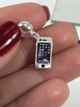 Promoção Berloque Charms Prata Maciça 925 iPhone 7