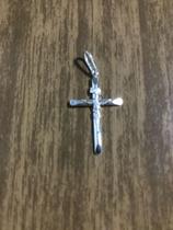 Promoção Pingente Crucifixo Prata Maciça Italiana 925 Fc Promoção Pingente Crucifixo Prata Maciça Italiana 925 Fc