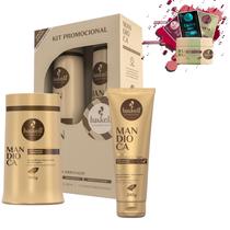 Promopack Haskell Mandioca 500ml Másc 900gr e Leave-in 240gr