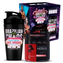 Promopack Hórus Invasão Vegas Pote 300g Max Titanium Promopack Hórus Invasão Vegas Pote 300g Max Titanium