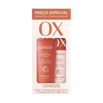 Promopack OX Longos Shampoo + Condicionador 375+170ml - OX COSMÉTICOS