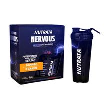 Promopack Pré-Treino Nervous 415g Nutrata Guaraná Com Açaí