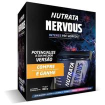 Promopack Pré Treino Nervous 415g Nutrata Pink Lemonade