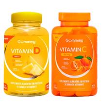 Promopacks Gummy Vitamin D (30 gomas) + Vitamin C (30 gomas) - Padrão: Único