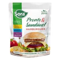 Pronto e Saudável Proteína Vegetal Hambúrguer Sora 200g Pronto e Saudável Proteína Vegetal Hambúrguer Sora 200g