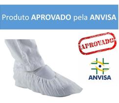 Propé Sapatilha Descartável 100 Unidades Anvisa Com Elástico