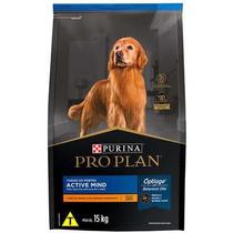 Proplan dog adult 7+ active mind todos os portes