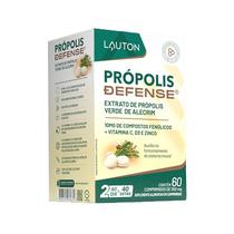 Própolis Defense Extrato de Própolis de Alecrim 60 Comprimidos Lauton Própolis Defense Extrato de Própolis de Alecrim 60 Comprimidos Lauton