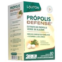 Própolis Defense ( Própolis Verde + Vitaminas ) 60 comprimidos - Lauton Própolis Defense ( Própolis Verde + Vitaminas ) 60 comprimidos - Lauton
