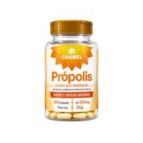 Própolis Extrato Seco 60 Cápsulas 550mg Chamel