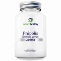 PRÓPOLIS EXTRATO VERDE 250MG com 60 CÁPSULAS NATURE HEALTHY PRÓPOLIS EXTRATO VERDE 250MG com 60 CÁPSULAS NATURE HEALTHY