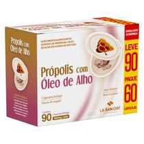 Própolis + Óleo de Alho - 90 Cápsulas - La San Day