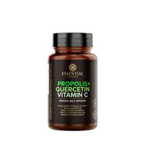 Própolis Quercetina Vit C Essential Nutrition - 60 Cápsulas Própolis Quercetina Vit C Essential Nutrition - 60 Cápsulas