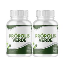Propolis Verde 500mg 120 Cápsulas - 2 Unidades x 120 caps