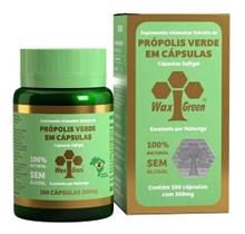 Própolis Verde 80% Wax Green 100 Cápsulas 300mg