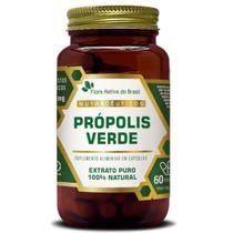 Própolis Verde Com 60 Capsulas de 500mg Flora Nativa do Brasil