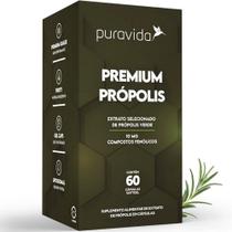 Própolis Verde Compostos Fenólicos 2,4mg (60caps) - Pura Vida