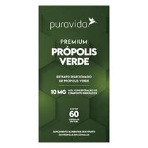 Própolis Verde Premium Puravida 60 Cápsulas Própolis Verde Premium Puravida 60 Cápsulas