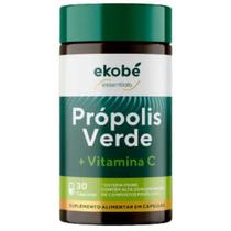 Própolis Verde Sistema Imune Vitamina C 30 Cápsulas - EKOBE