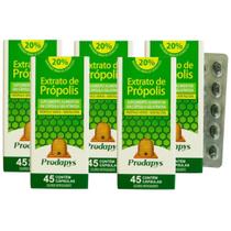 Própolis Verde - Suplemento Alimentar 45 cápsulas Kit com 5 - Prodapys
