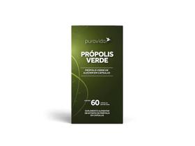 Propolis verde suplemento alimentar 60 caps puravida