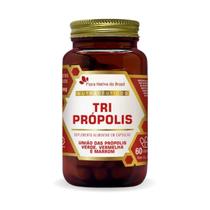 Própolis Verde Vemelha e Marrom Tri Própolis 60 Cápsulas Flora Nativa