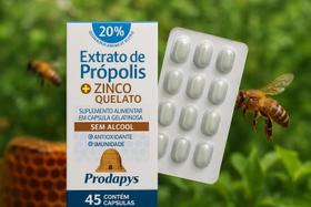 Propolis Verde + Zinco Quelato 45 Cps Prodapys