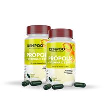 Própolis Vitamina C E Zinco 60 Cáps Kempoo Nutracêuticos