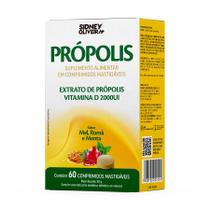 Própolis + Vitamina D Mel, Romã E Menta 60 Comprimidos Sidney Oliveira Própolis + Vitamina D Mel, Romã E Menta 60 Comprimidos Sidney Oliveira