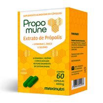 Propomune Própolis Vitamina C Zinco 60 Capsulas Maxinutri