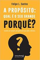 Propósito, A: Qual é o Seu Grande Porquê