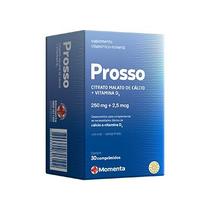Prosso Citrato Malato de Cálcio + Vit D3 C/30 Comp - Momenta
