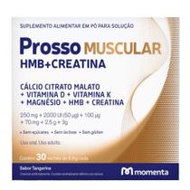 PROSSO MUSCULAR HMB+CREATINA 30 saches - MOMENTA