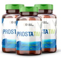 Prostatim 500mg 60 Cap Licopeno e Extrato de Oliva Suporte para Saude do Homem e Imunidade - 3 POTES