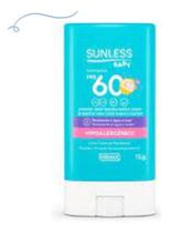 Prot solar fps60 baby 15g bastao hipoalergenico sunless - farmax