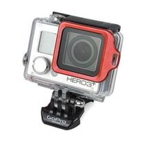 Proteção Anel Metálico para Câmeras GoPro Hero 3+, 4 - Vermelho - Shoot