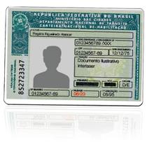 Proteção Cnh Documento Habilitação Acrilico Ps - Kit 30 Pçs