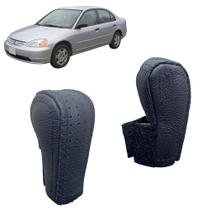 Proteção Couro Acabamento Câmbio Manual Honda Civic G7 2001 A 2006 Proteção Couro Acabamento Câmbio Manual Honda Civic G7 2001 A 2006