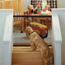 Proteção De Porta Tela Grade Pet Cachorro Gato Cães Nylon