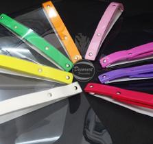 Proteção Facial Modelo Face Shield na Cor Preta - Decorart Forminhas - Rizzo Proteção Facial Modelo Face Shield na Cor Preta - Decorart Forminhas - Rizzo