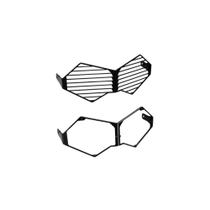 Proteção Farol Grade Tiger 800 2012 2013 Aço Preto