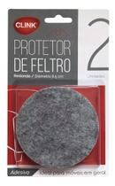Proteção Móveis Protetor Feltro Adesivo 2 Unidades 8,5cm - CLINK