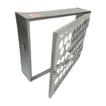 Proteção para Hidrômetro Tela Moeda com Porta Cadeado 60x40cm Brassol