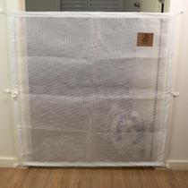 Proteção Para Portas - Tela - Mabuu Pet - 110 cm x 90 cm - Branco