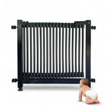 Proteção para seu bebê , portão arco em aço e pvc 80 cm
