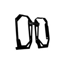 Proteção Radiador KTM XCF EXCF 2014 2015 2016 Alumínio Preto Proteção Radiador KTM XCF EXCF 2014 2015 2016 Alumínio Preto